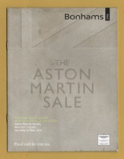 Bonhams - Aston Martin and Lagonda Motor Cars and Related Automobilia -`Final Call For Entries` - Newport Pagnell - Saturday 19 May 2012