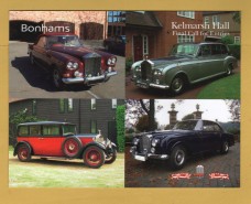 Bonhams - Rolls-Royce, Bently & Selected Pre-War Motor Cars and Automobilia -`Final Call For Entries` - Kelmarsh Hall - Saturday 16 June 2007