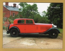 Bonhams - Sale of Collectors` Motor Cars, Motorcycles and Automobilia -`Entries Now Invited` - Beaulieu - Monday 19 April 2010