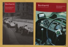 Bonhams - Motoring Department - 2003 and 2004 Sales Calendar and Catalogue Subscriptions