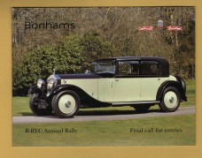 Bonhams - Rolls Royce, Bentley Motor Cars and Related Automobilia -`Final Call For Entries` - Rockingham - Saturday 18 June 2011