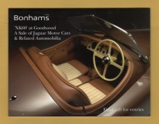 Bonhams - Sale of Jaguar Motor Cars and Related Automobilia -`Final Call For Entries` - Goodwood - Sunday 9 August 2008