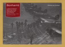 Bonhams - Sale of Collectors` Motor Cars, Cycles, Automobilia and Toys & Models -`Entries Are Invited` - RAF Museum, London - Monday 28 April 2003
