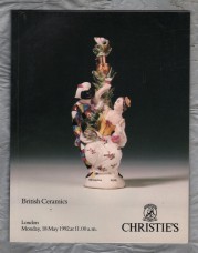 Christie`s - Auction Catalogue - `British Ceramics` - St James`s,London - Monday 18th May 1992