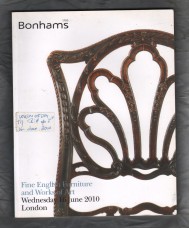 Bonhams - Auction Catalogue - `Fine English Furniture and Works of Art` - London - Wednesday 16th June 2010