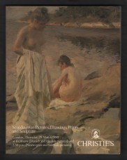 Christie`s - Auction Catalogue - `Scandinavian Pictures, Drawings, Prints and Sculpture` - London - Thursday 29th March 1990