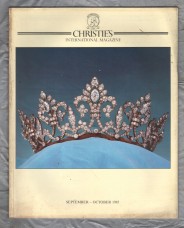 Christie`s International Magazine - September-October 1985 - `Recent Sales` - Asta Ltd
