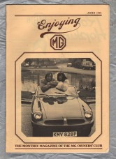 Enjoying MG - Vol.1 No.5 - June 1981 - `The Warm Air Intakes, MGB GT V8` - Published by MG Owners Club