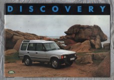 Sales Brochure - Land Rover - `Discovery` - January 1993 - English Language - Unpaginated A4 Sized Brochure