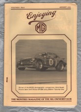 Enjoying MG - Vol.1 No.8 - August 1981 - `Driving the MGB` - Published by MG Owners Club