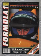 F1 News - Vol.1 No.4 - April 14 1992 - `Williams Three - McLaren Nil!` - Formula 1 News Ltd