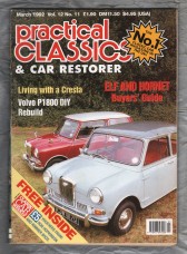 Practical Classic & Car Restorer - Vol.12 No.11 - March 1992 - `Volvo P1800 DIY Rebuild` - Published by Emap National Publications