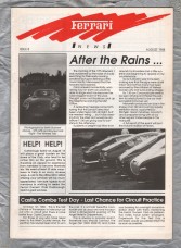 Ferrari News - Issue No.8 - August 1988 - `Racing Gallery` - Published by Medialine Communications