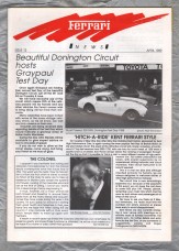 Ferrari News - Issue No.12 - April 1989 - `Un Uomo Formidabile` - Published by Medialine Communications