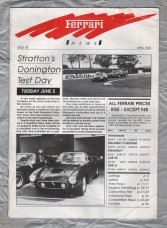 Ferrari News - Issue No.18 - April 1990 - `Register Ramblings` - Published by Medialine Communications