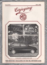 Enjoying MG - Vol.2 No.5 - May 1982 - `BARC/MGOC Race Report` - Published by MG Owners Club