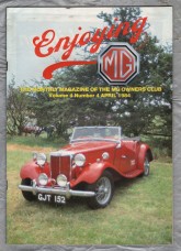 Enjoying MG - Vol.4 No.4 - April 1984 - `MG Metro Turbo` - Published by MG Owners Club