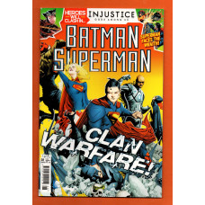 Vol.1 No.8 - `BATMAN, SUPERMAN` - `Clan Warfare!` - March/April 2015 - Published by Titan Comics - Under Licence from DC Comics