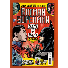Vol.1 No.13 - `BATMAN, SUPERMAN` - `Hero vs Hero` - January/February 2016 - Published by Titan Comics - Under Licence from DC Comics