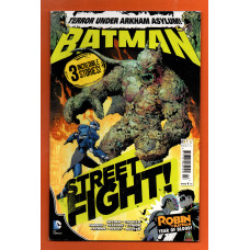 Vol.3 - No.43 - `BATMAN` - `Street Fight!` - Terror Under Arkham Asylum! - October 2015 - Published by Titan Comics - Under Licence from DC Comics