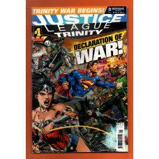 Vol.2 - No.1 - `JUSTICE LEAGUE TRINITY` - `Declaration of War!` - April/May 2014 - Published by Titan Comics - Under Licence from DC Comics