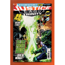 Vol.2 - No.9 - `JUSTICE LEAGUE TRINITY` - `The New Power Ring - Hero or Menace?` - August/September 2015 - Published by Titan Comics - Under Licence from DC Comics