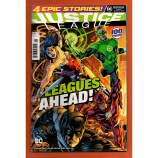 Vol.2 - No.16 - `JUSTICE LEAGUE` - `Leagues Ahead!` - July/August 2016 - Published by Titan Comics - Under Licence from DC Comics