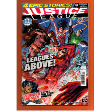Vol.2 - No.17 - `JUSTICE LEAGUE` - `Leagues Above!` - September/October 2016 - Published by Titan Comics - Under Licence from DC Comics