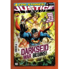 Vol.2 - No.17 - `JUSTICE LEAGUE` - `Darkside War Begins!` - November/December 2016 - Published by Titan Comics - Under Licence from DC Comics