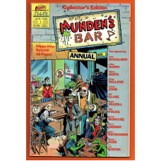 Vol.1 No.1 - `Munden`s Bar` Collector`s Edition - by Buhalis - Illustrated by Moncuse - April 1988 - Published by First Comics