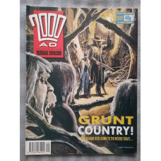 `2000 A.D. Featuring Judge Dredd` - 9th December 1989 - Prog No.656 - `Grunt Country!`.