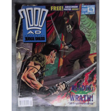 `2000 A.D. Featuring Judge Dredd` - 22nd September 1990 - Prog No.697 - `Blades of Wrath!: Face To Face With Si-Tan In Dry Run`.	