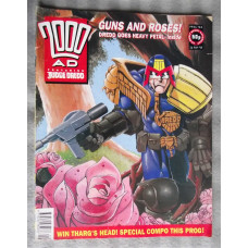 `2000 A.D. Featuring Judge Dredd` - 16th May 1992 - Prog No.783 - `Guns And Roses!: Dredd Goes Heavy Petal`.