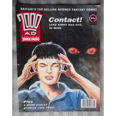 `2000 A.D. Featuring Judge Dredd` - 10th October 1992 - Prog No.804 - `Contact!: Luke Kirby Has Evil In Mind`.