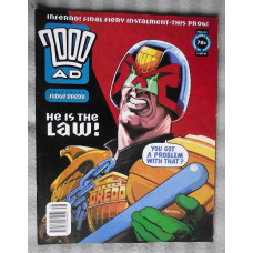`2000 A.D. Featuring Judge Dredd` - 18th September 1993 - Prog No.853 - `He Is The Law!`.