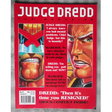 Judge Dredd The Megazine - Nov 13-26 1993 - Vol.2 No.41 - `Dredd: "Then It`s Time You Resigned!"`