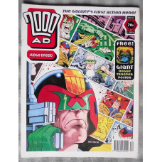 `2000 A.D. Featuring Judge Dredd` - 11th February 1994 - Prog No.874 - `The Galaxy`s First Action Hero!`.