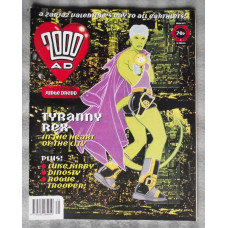 `2000 A.D. Featuring Judge Dredd` - 18th February 1994 - Prog No.875 - `Tyranny Rex In The Heart Of The City`.