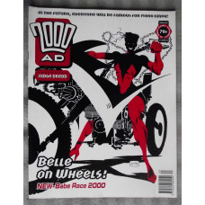 `2000 A.D. Featuring Judge Dredd` - 15th April 1994 - Prog No.883 - `Belle On Wheels! New-Babe Race 2000`.