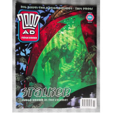 `2000 A.D. Featuring Judge Dredd` - 28th October 1994 - Prog No.911 - `Stalker: Judge Dredd in the Frame!`.