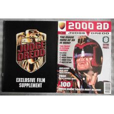 `2000 A.D. Featuring Judge Dredd` - 28th July 1995 - Prog No.950 - `The Movie Of 95 Is Here!` also Film Supplement Present plus A-Z
