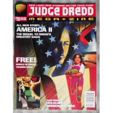 Judge Dredd Megazine - August 1996 - No.20 - `America ll The Sequel To Dredd`s Greatest Saga!` - With Card
