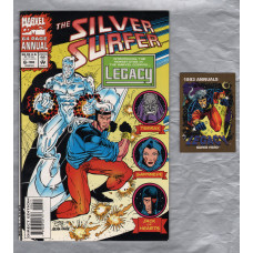 Silver Surfer Annual - No.6 - 1993 - `Introducing The Newest Star In The Marvel Cosmos, LEGACY` - With Card - Published by Marvel Comics