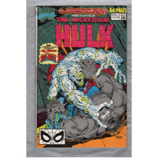 The Incredible Hulk Annual - Vol.1 No.16 - 1990 - `Lifeform - Part Three of Four` - Published by Marvel Comics