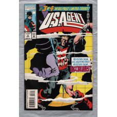 U.S.AGENT - Vol.1 No.3 - August 1993 - `No Escape From His Haunting Past! No Escape From..."BLOODLINES!"` - Published by Marvel Comics