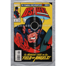 U.S.AGENT - Vol.1 No.4 - September 1993 - `The Manhunt Ends On The "Field of Angels!"` - Published by Marvel Comics