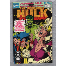 The Incredible Hulk Annual - No.17 - 1990 - `Subterranean Wars - Part 2` - Published by Marvel Comics