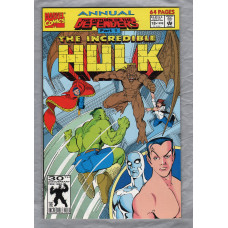 The Incredible Hulk Annual - Vol.1 No.18 - 1992 - `The Return Of The Defenders - Part 1` - Published by Marvel Comics