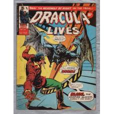 Dracula Lives - No.54 - November 1st 1975 - `Encounter In Blood!` - Published by Marvel Comics