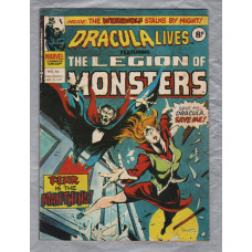 Dracula Lives Featuring The Legion of Monsters - No.64 - January 10th 1976 - `Fear is the Man-Thing!` - Published by Marvel Comics